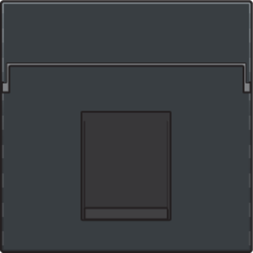 Niko 122-65100: Centraalplaat data 1x RJ, anthracite coated - Image 2