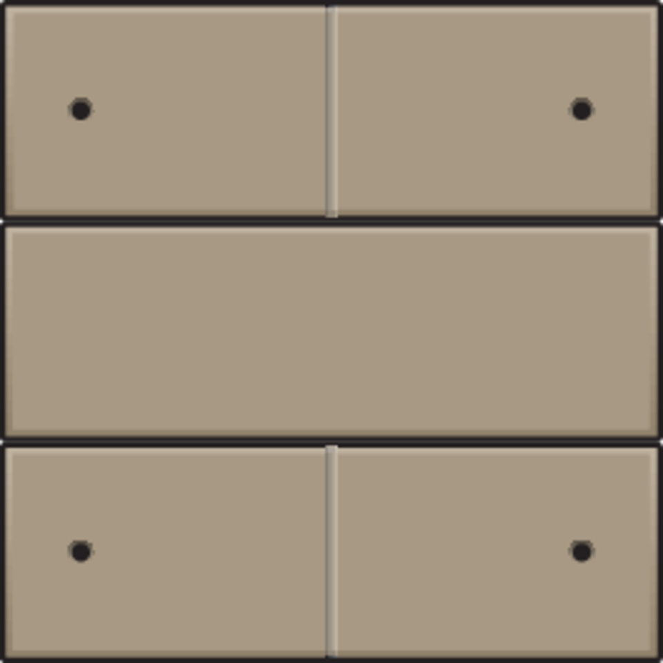 Niko 123-40150: Afwerkingsset voor 4-voudige potentiaalvrije drukknop 24 V met leds, bronze coated - Image 2