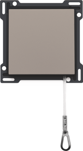 Afwerkingsset voor trekschakelaar, bronze coated