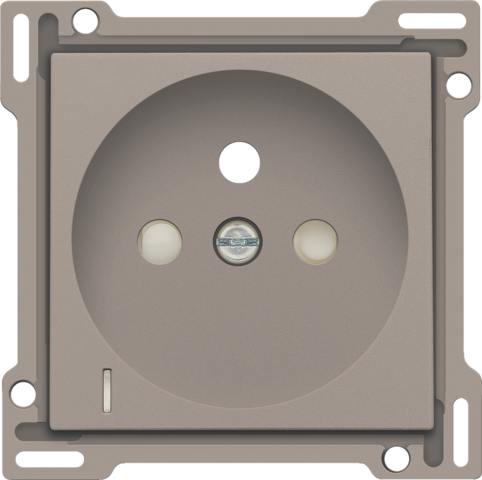 Afwerkingsset met doorschijnende lens voor stopcontact met s