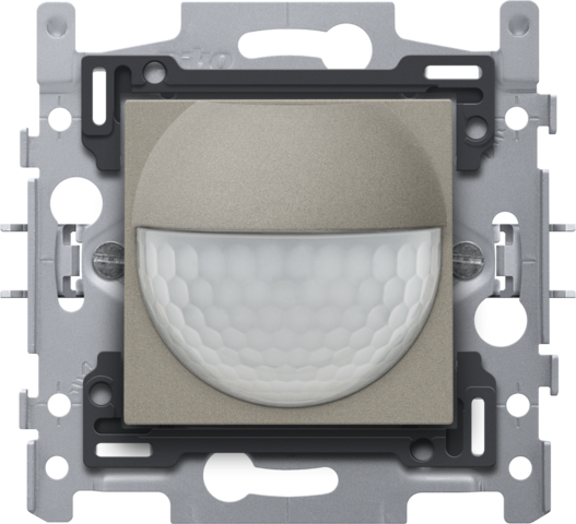 Niko 123-78010: Bewegingsmelder, 230 V, 8 m, 180°, wanddetector, voor inbouwdoos, bronze coated