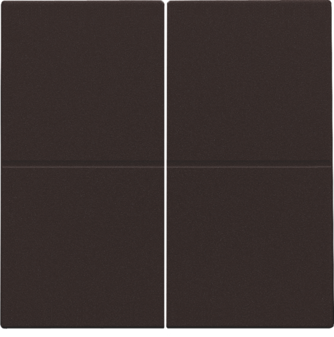 Afwerkingsset voor viervoudige elektronische schakelaar of d