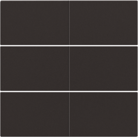 Afwerkingsset voor 6-voudige potentiaalvrije drukknop 24 V,