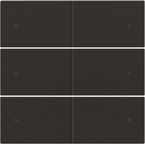 Afwerkingsset voor 6-voudige potentiaalvrije drukknop, 24 V,