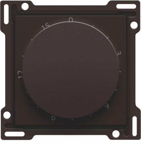 Afwerkingsset voor timer regelbaar tot 15 min., dark brown c