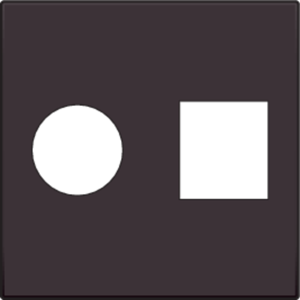 Niko 124-65702: Afwerkingsset voor enkelvoudige coaxaansluiting en netwerkaansluiting RJ45, dark brown coated - Image 2