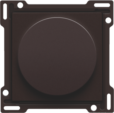 Afwerkingsset 1-2-3 voor draaischakelaar voor motoren, dark