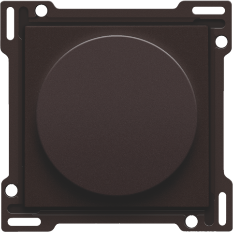 Afwerkingsset 0-1-2 voor draaischakelaar voor motoren, dark