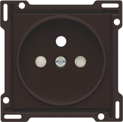 Afwerkingsset voor stopcontact met penaarde en beschermingsa