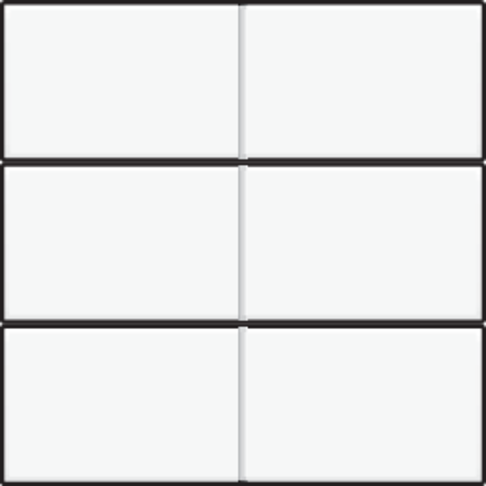 Niko 154-60050: Afwerkingsset voor 6-voudige potentiaalvrije drukknop 24 V, white coated - Image 2