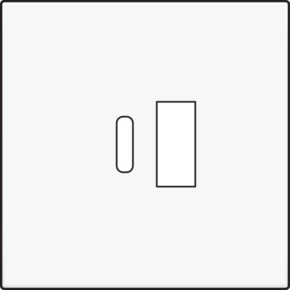 Niko 154-68002: Afwerkingsset voor dubbele smart USB-A- en USB-C-lader, white coated - Image 2