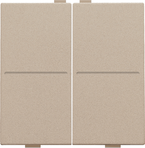 Tweevoudige toets voor draadloze schakelaar of drukknop met