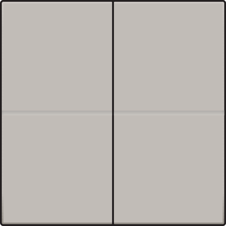 Niko 157-00060: Tweevoudige toets, voor draadloze dimschakelaar (Hue®, Bluetooth®, EnOcean®, KNX®), champagne coated - Image 2