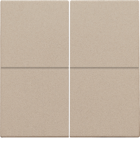 Afwerkingsset voor viervoudige elektronische schakelaar of d