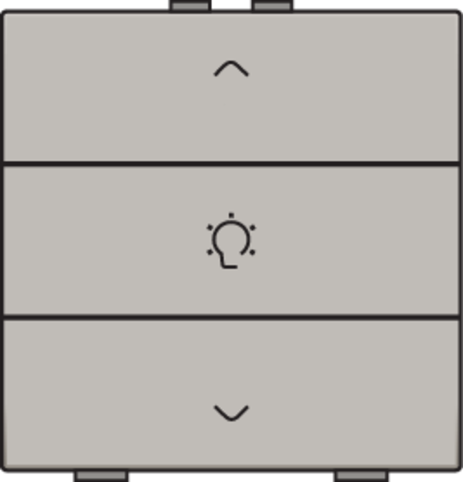 Niko 157-51043: Enkelvoudige dimbediening voor Niko Home Control, champagne coated - Image 2