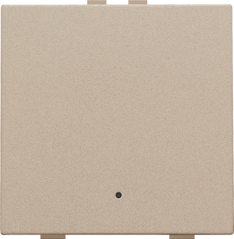 Enkelvoudige drukknop met led en comfortsensoren voor Niko H