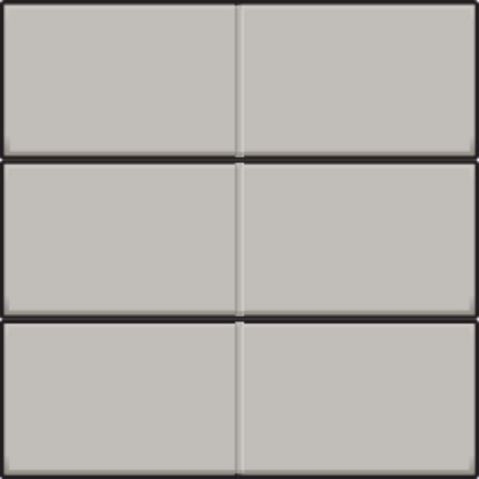 Niko 157-60050: Afwerkingsset voor 6-voudige potentiaalvrije drukknop 24 V, champagne coated - Image 2