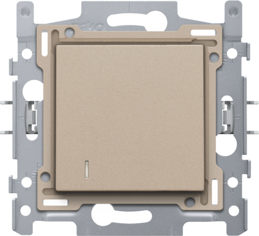 Hotelkaartschakelaar, sokkel, schroefklemmen en afwerkingsse