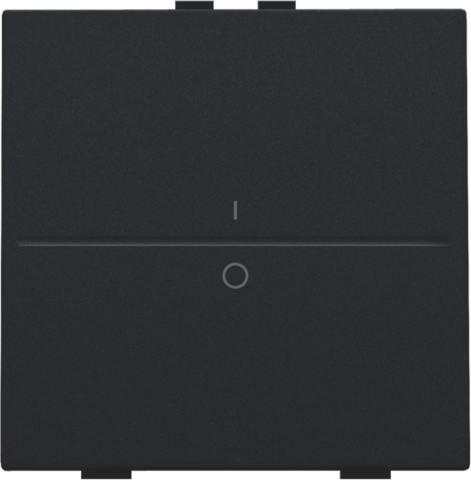 Enkelvoudige toets met opdruk 'I' en '0' voor draadloze scha