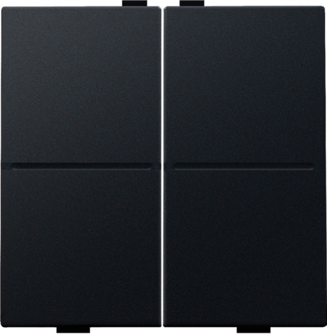 Tweevoudige toets voor draadloze schakelaar of drukknop met