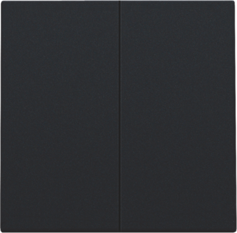 Afwerkingsset voor dubbele elektronische schakelaar of drukk