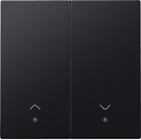 Afwerkingsset met lens voor dubbele elektronische rolluiksch