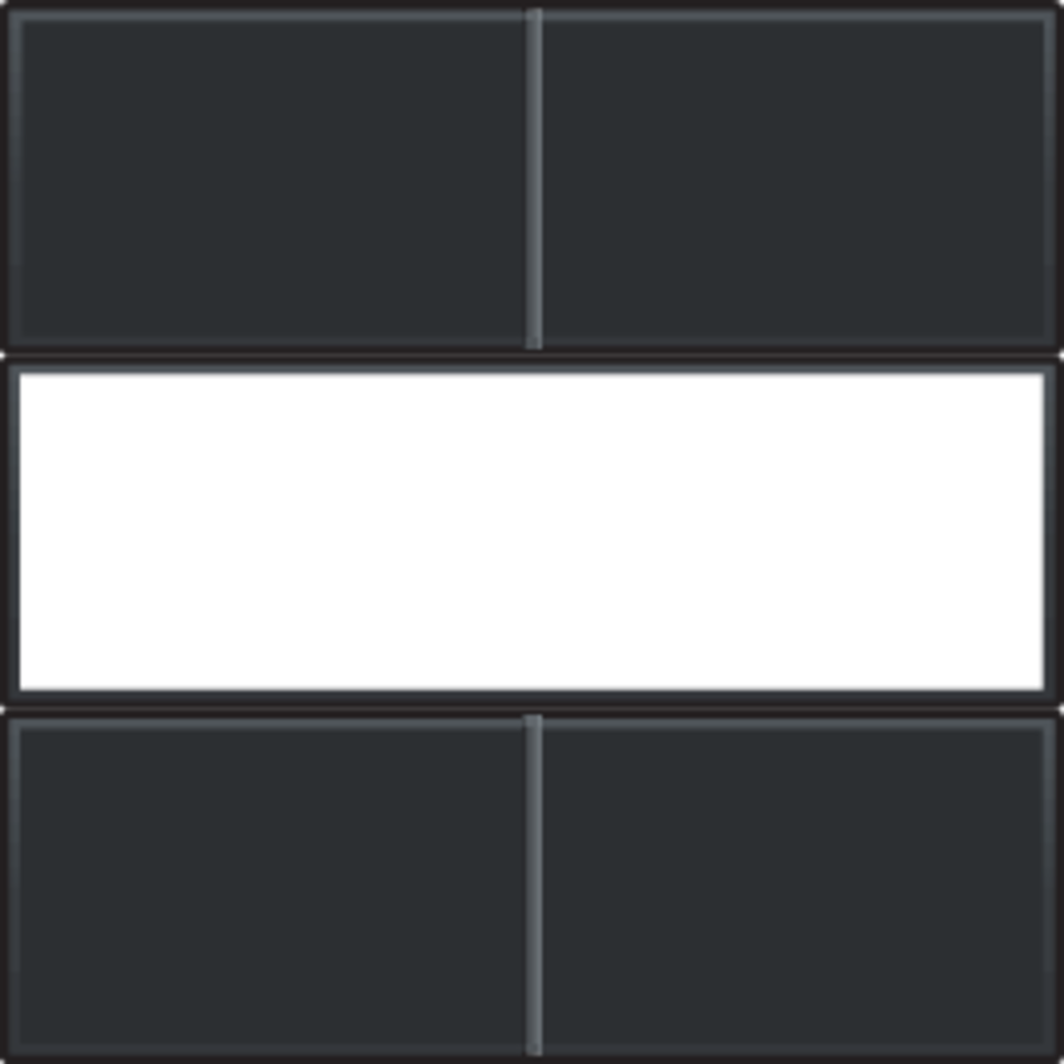 Niko 161-40250: Afwerkingsset voor 4-voudige potentiaalvrije drukknop 24 V met tekstveld, black coated - Image 2