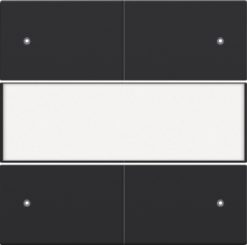 Afwerkingsset voor 4-voudige potentiaalvrije drukknop 24 V m