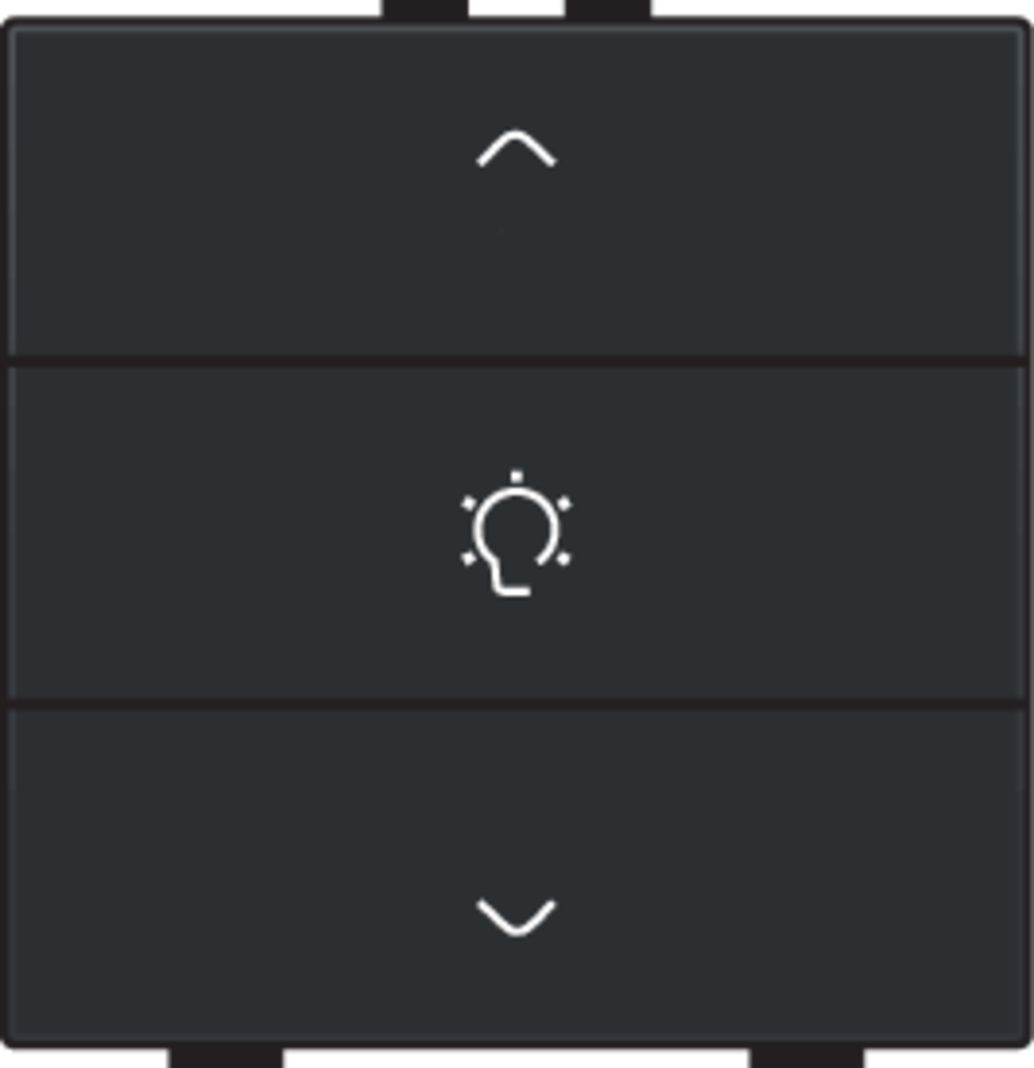 Niko 161-51043: Enkelvoudige dimbediening voor Niko Home Control, black coated - Image 2