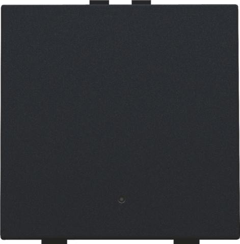 Enkelvoudige drukknop met led en comfortsensoren voor Niko H