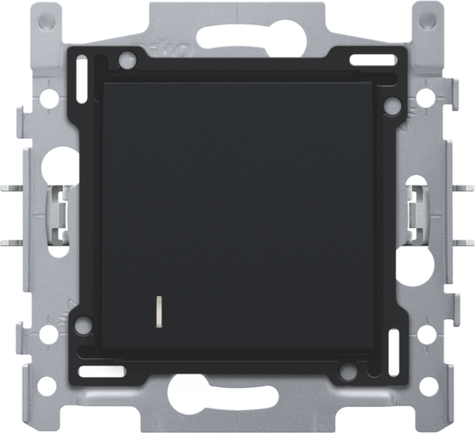 Hotelkaartschakelaar, sokkel, schroefklemmen en afwerkingsse