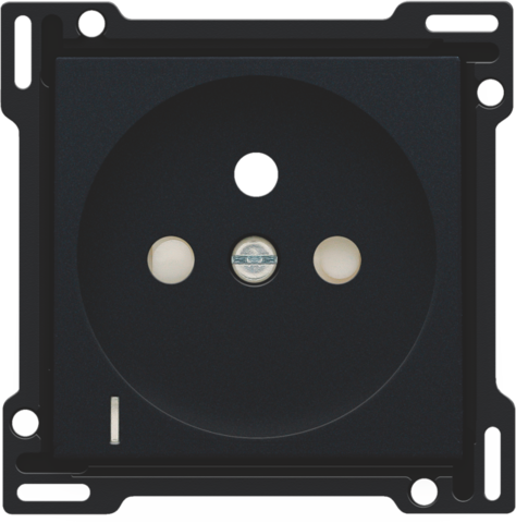 Afwerkingsset met doorschijnende lens voor stopcontact met s