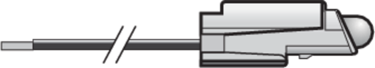 Niko 170-37923: Verlichtingseenheid met draden 230V met witte led voor schakelaars en drukknoppen of voor gebruik in installatiekanalen - Image 2