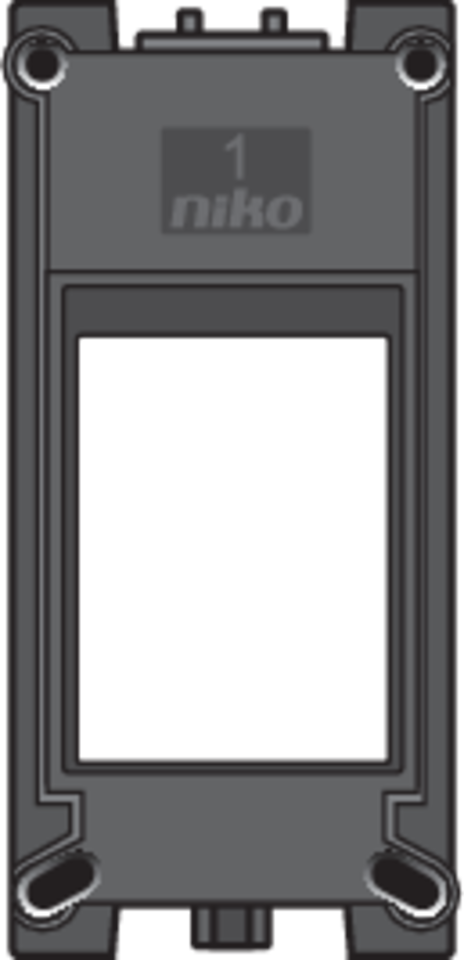 Niko 170-65101: Passtuk 1 voor data-outlet(s) - Image 2