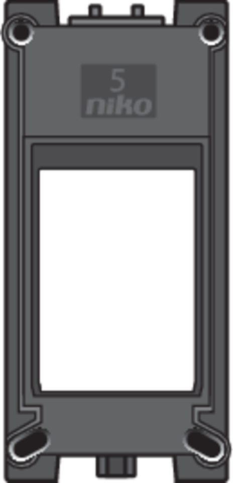 Niko 170-65501: Passtuk 5 voor data-outlet(s) - Image 2