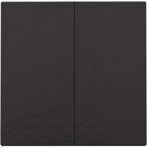 Afwerkingsset voor dubbele elektronische schakelaar of drukk