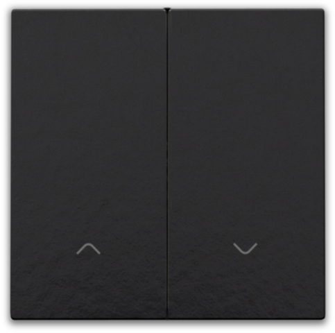 Afwerkingsset voor dubbele elektronische rolluikschakelaar,