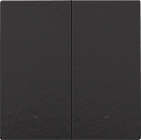 Afwerkingsset met lens voor dubbele elektronische schakelaar