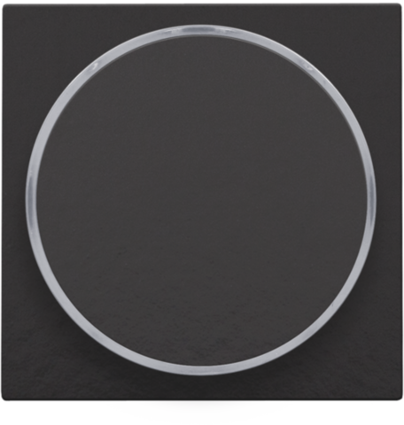 Afwerkingsset met doorschijnende ring zonder symbool voor dr