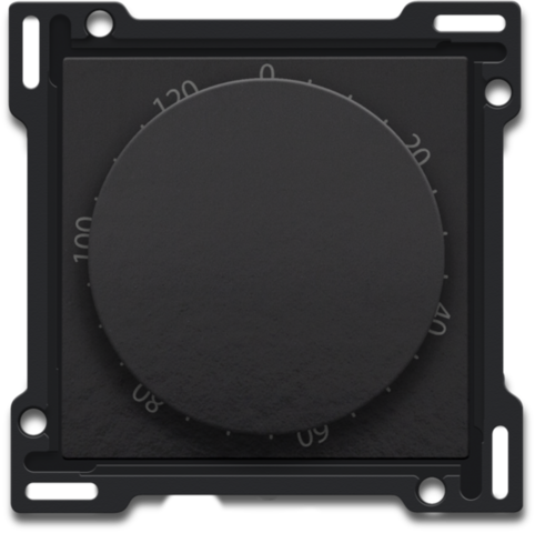Afwerkingsset voor timer regelbaar tot 120 min., piano black