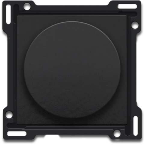 Afwerkingsset op/neer voor draaischakelaar, piano black coat