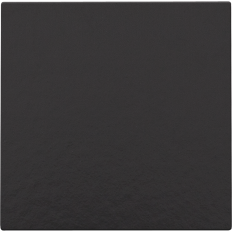 Spuitwaterdichte blindplaat, piano black coated