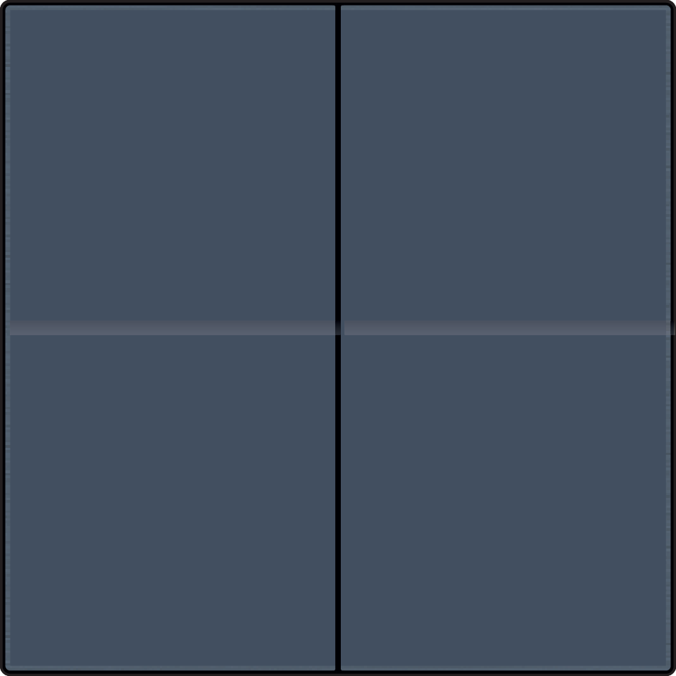 Niko 220-00060: Tweevoudige toets, voor draadloze dimschakelaar (Hue®, Bluetooth®, EnOcean®, KNX®), blue grey coated - Image 2