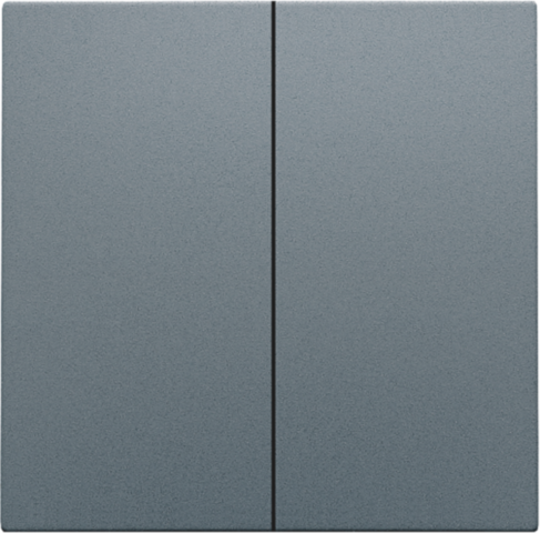 Afwerkingsset voor dubbele elektronische schakelaar of drukk