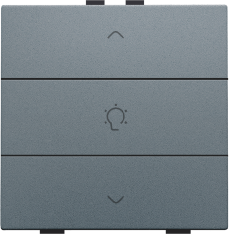 Enkelvoudige dimbediening voor Niko Home Control, blue grey
