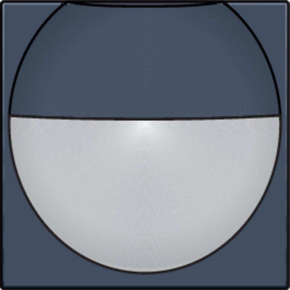 Niko 220-55511: Afwerkingsset voor wandbewegingsmelder voor Niko Home Control, blue grey coated - Image 2