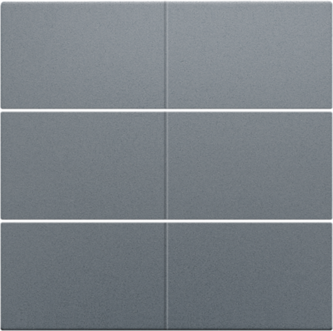 Afwerkingsset voor 6-voudige potentiaalvrije drukknop 24 V,