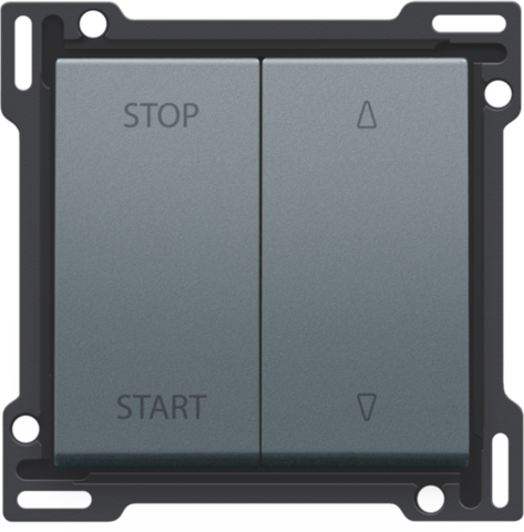 Afwerkingsset voor elektrisch gescheiden rolluikschakelaar,