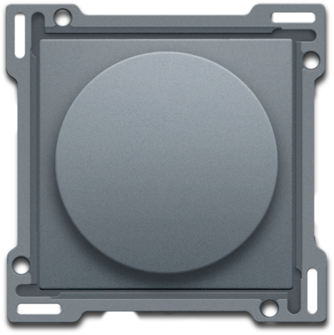 Afwerkingsset op/neer voor draaischakelaar, blue grey coated