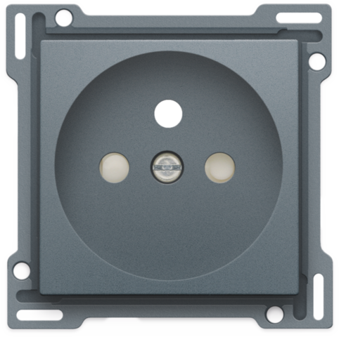 Afwerkingsset voor stopcontact met penaarde en beschermingsa